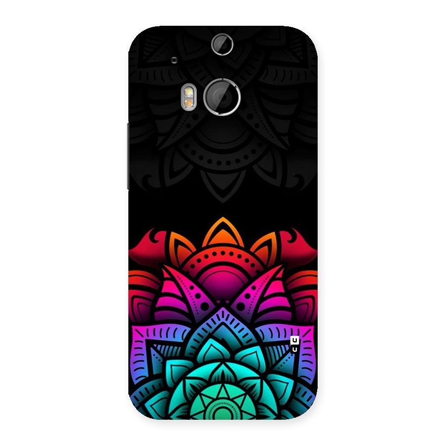 Wonderful Floral Back Case for One M8