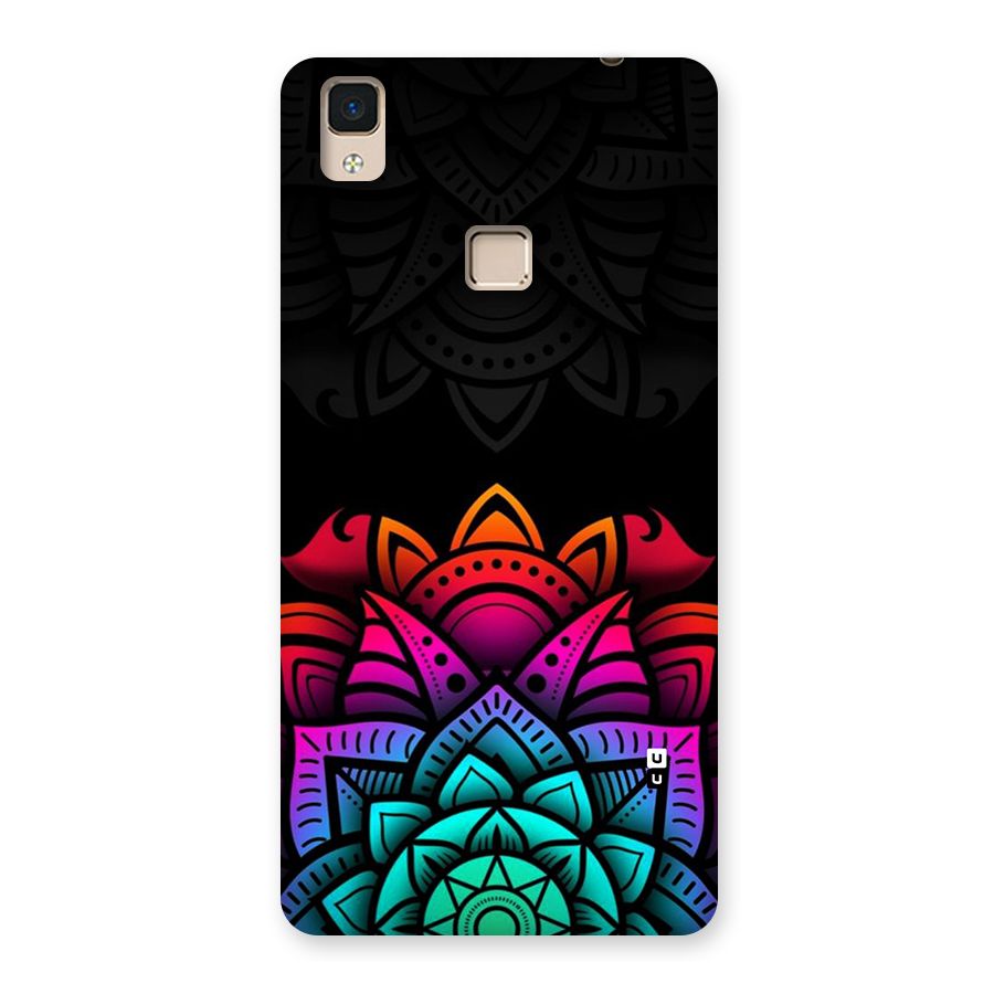 Wonderful Floral Back Case for V3 Max