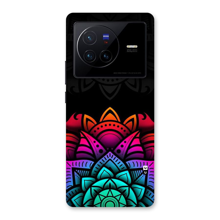 Wonderful Floral Back Case for Vivo X80