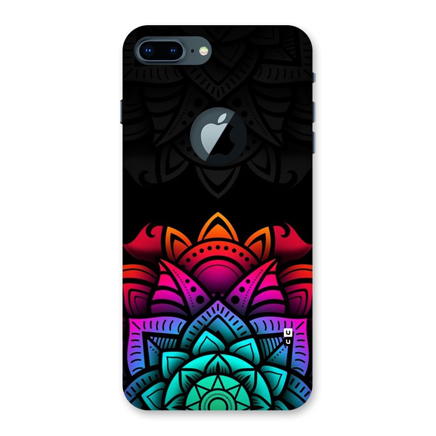 Wonderful Floral Back Case for iPhone 7 Plus Logo Cut