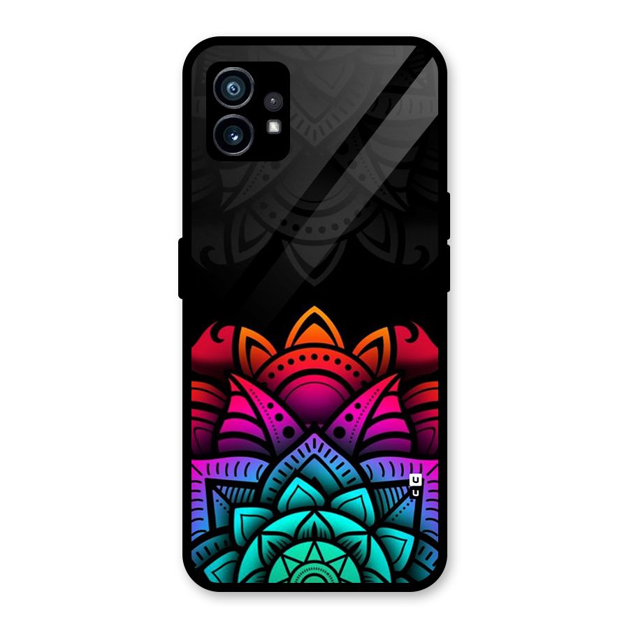 Wonderful Floral Glass Back Case for Nothing Phone 1