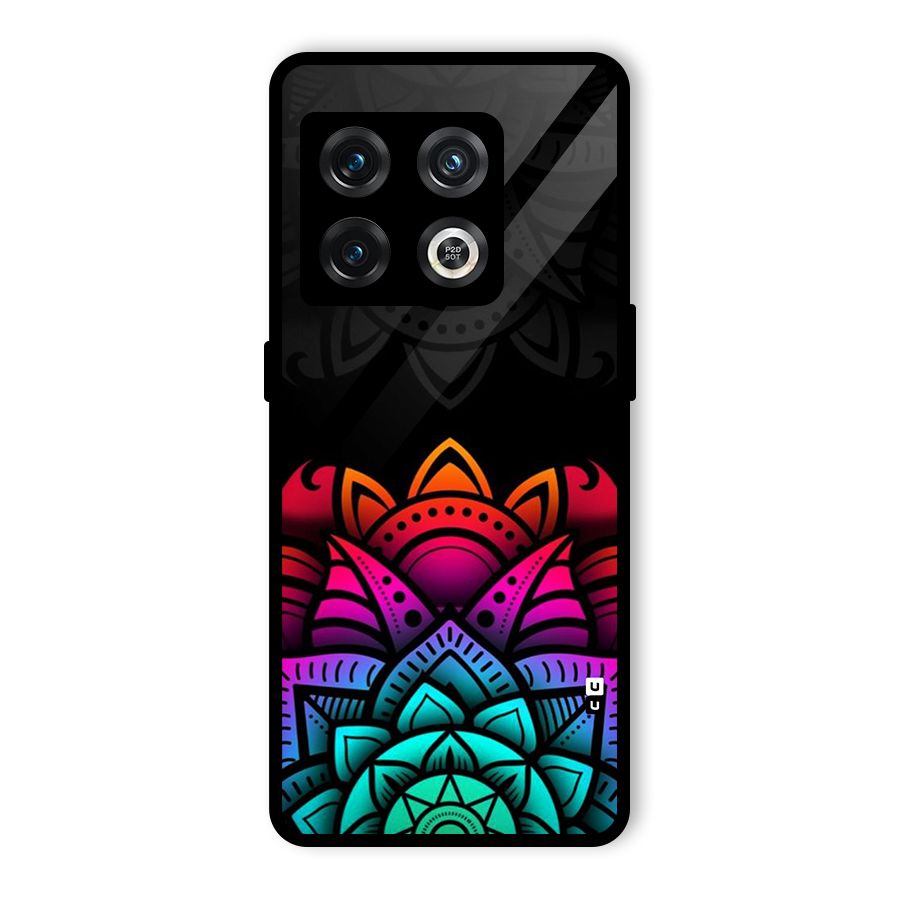 Wonderful Floral Glass Back Case for OnePlus 10 Pro 5G