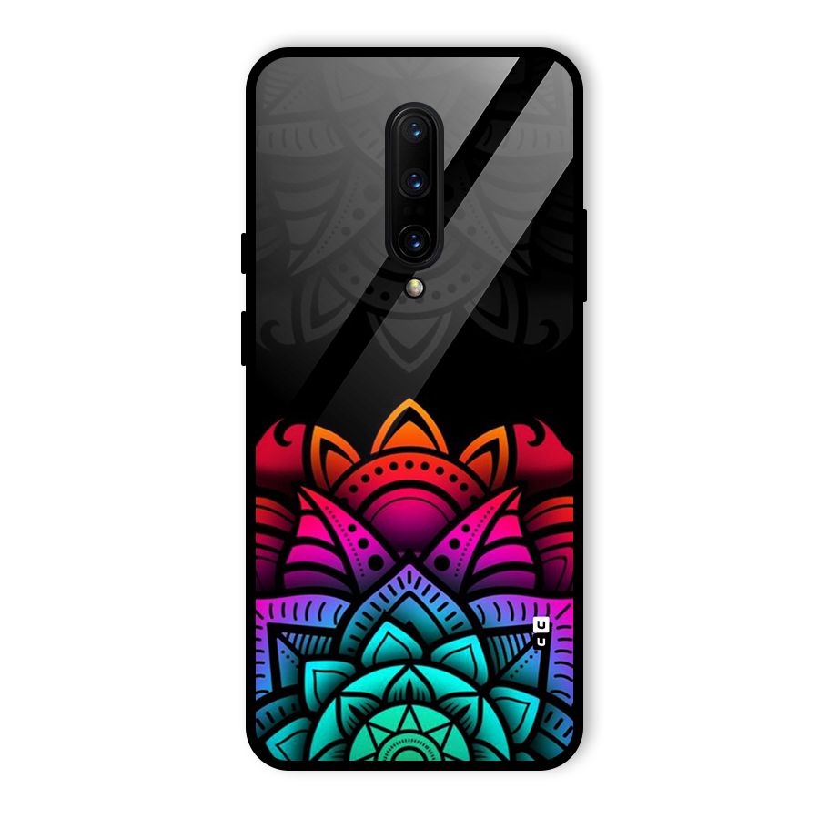 Wonderful Floral Glass Back Case for OnePlus 7 Pro