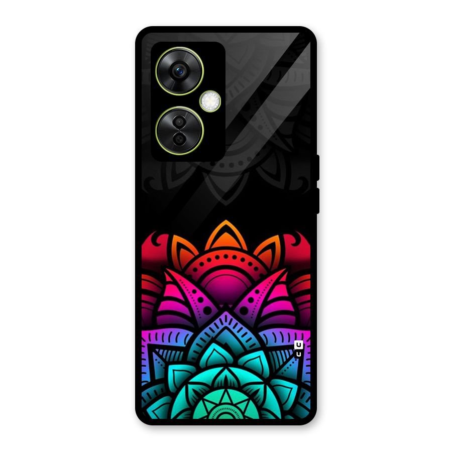 Wonderful Floral Glass Back Case for OnePlus Nord CE 3 Lite