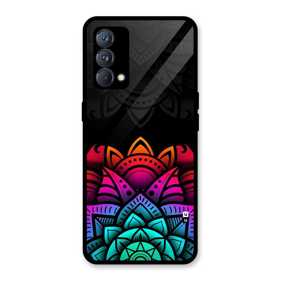 Wonderful Floral Glass Back Case for Realme GT Master Edition