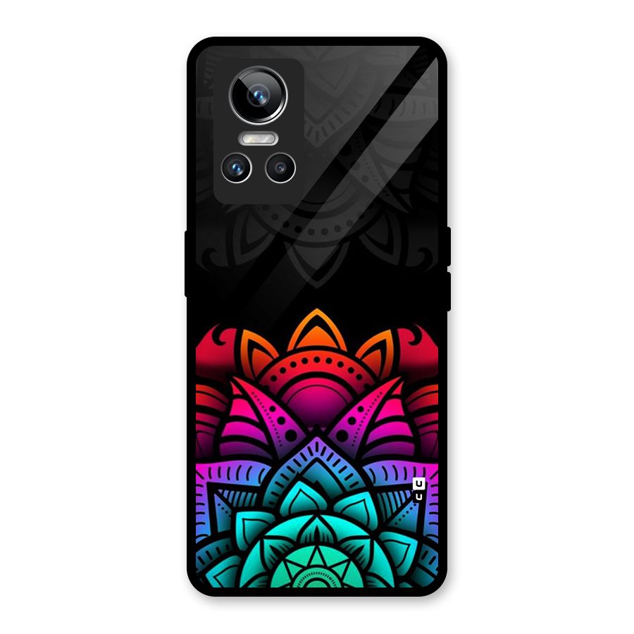 Wonderful Floral Glass Back Case for Realme GT Neo 3