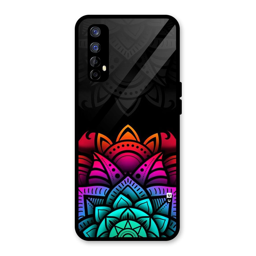Wonderful Floral Glass Back Case for Realme Narzo 20 Pro