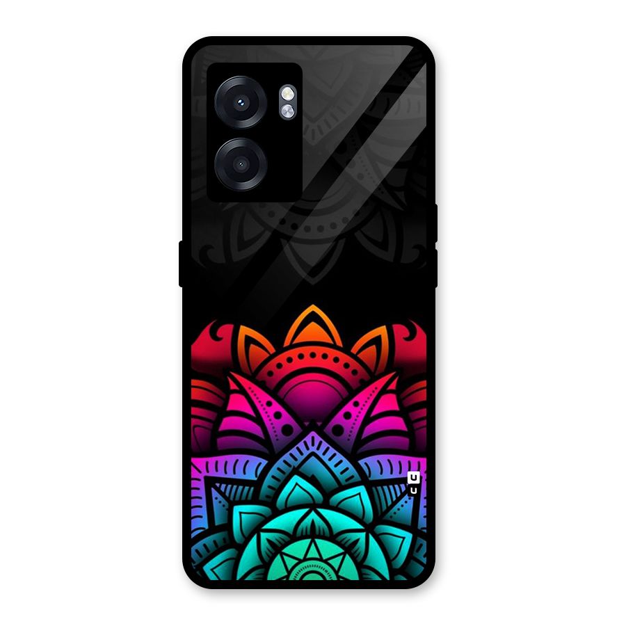 Wonderful Floral Glass Back Case for Realme Narzo 50 5G
