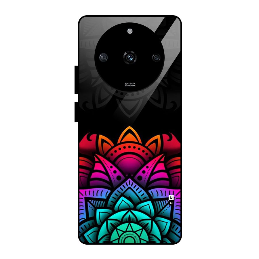 Wonderful Floral Glass Back Case for Realme Narzo 60 5G