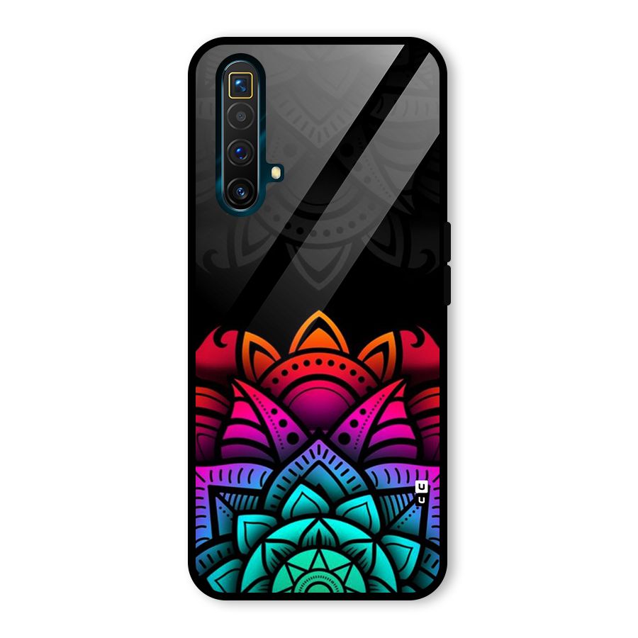 Wonderful Floral Glass Back Case for Realme X3 SuperZoom