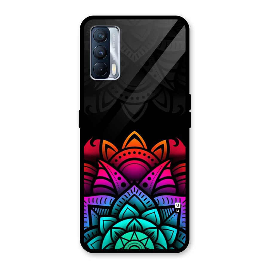 Wonderful Floral Glass Back Case for Realme X7