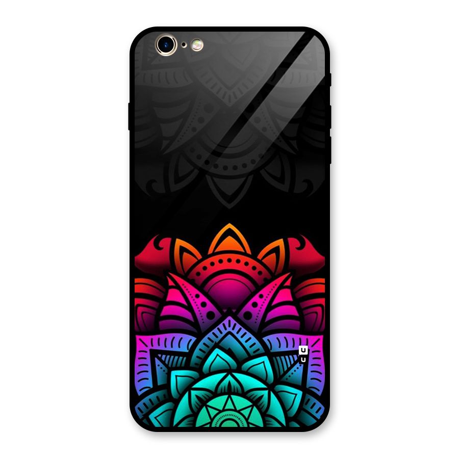 Wonderful Floral Glass Back Case for iPhone 6 Plus 6S Plus