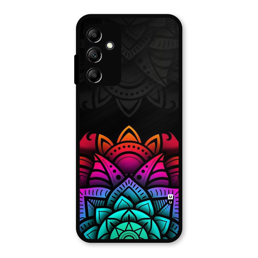 Wonderful Floral Metal Back Case for Galaxy A14 5G
