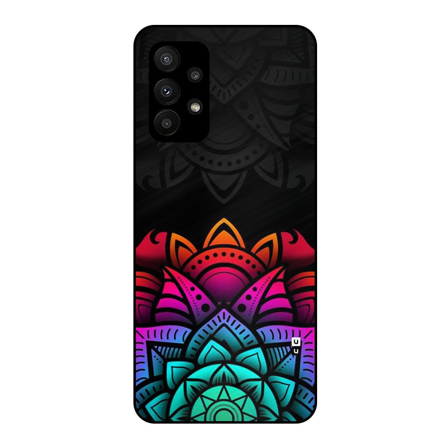 Wonderful Floral Metal Back Case for Galaxy A23