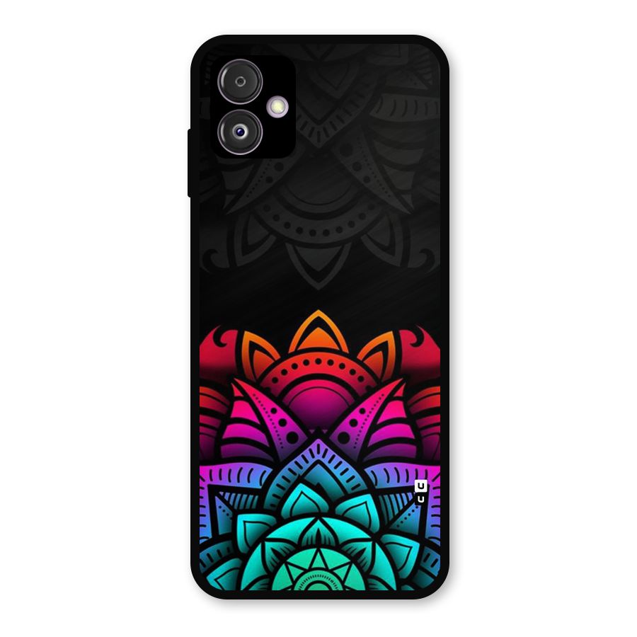 Wonderful Floral Metal Back Case for Galaxy F14