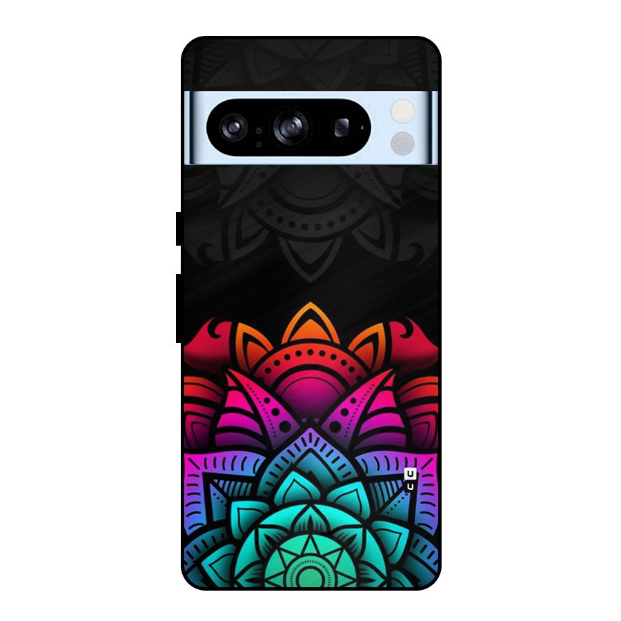 Wonderful Floral Metal Back Case for Google Pixel 8 Pro
