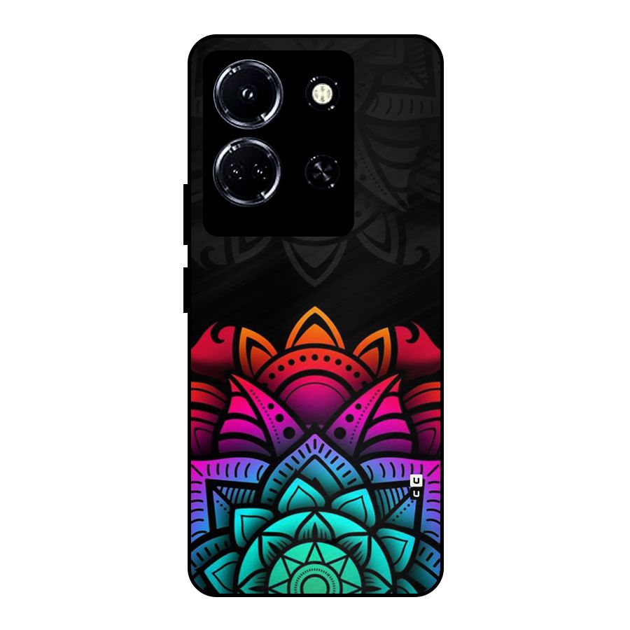 Wonderful Floral Metal Back Case for Infinix Note 30 5G