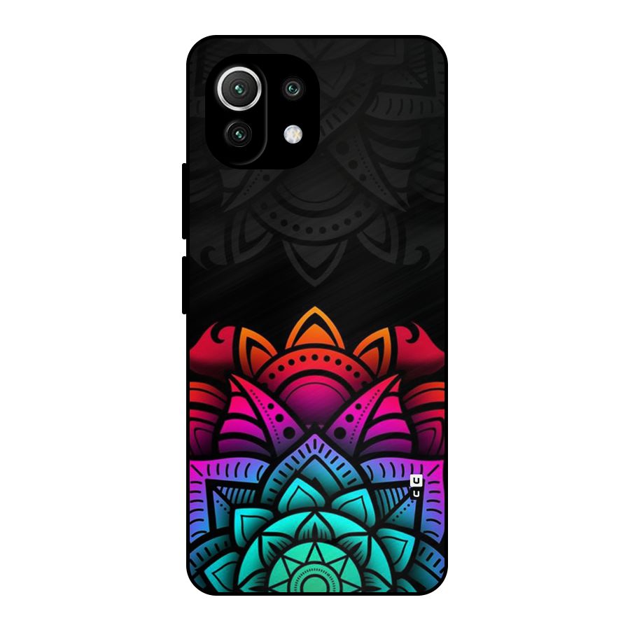 Wonderful Floral Metal Back Case for Mi 11 Lite