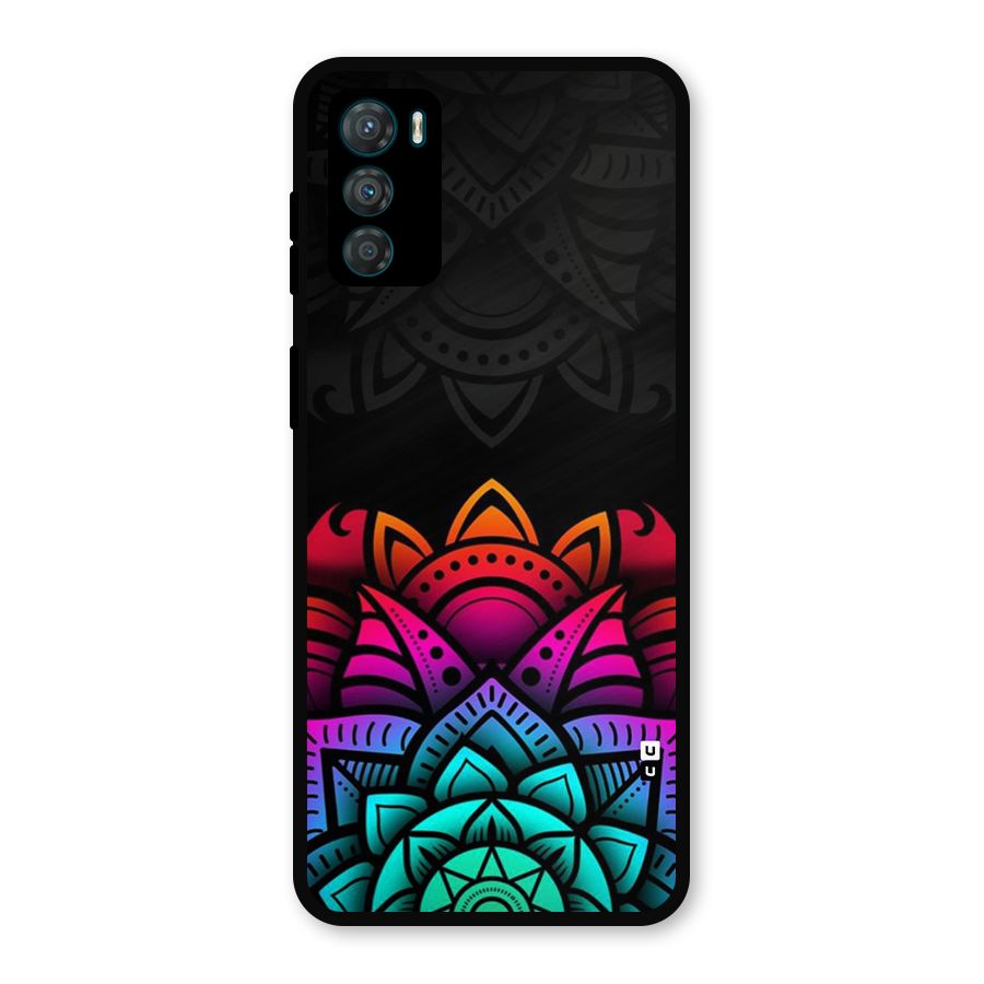 Wonderful Floral Metal Back Case for Moto G42