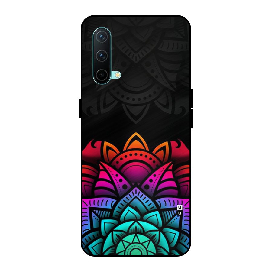 Wonderful Floral Metal Back Case for OnePlus Nord CE 5G