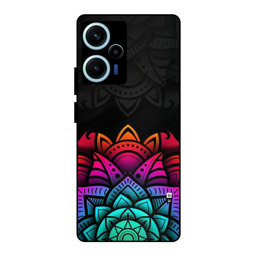 Wonderful Floral Metal Back Case for Poco F5