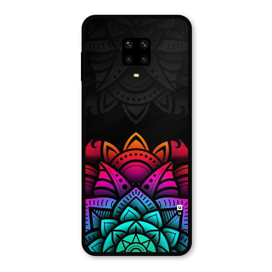 Wonderful Floral Metal Back Case for Poco M2