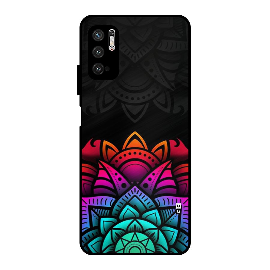 Wonderful Floral Metal Back Case for Poco M3 Pro 5G