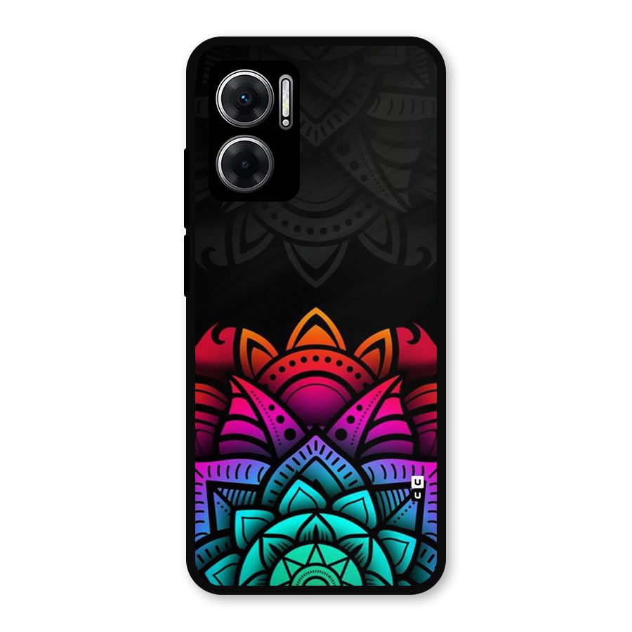 Wonderful Floral Metal Back Case for Redmi 11 Prime 5G