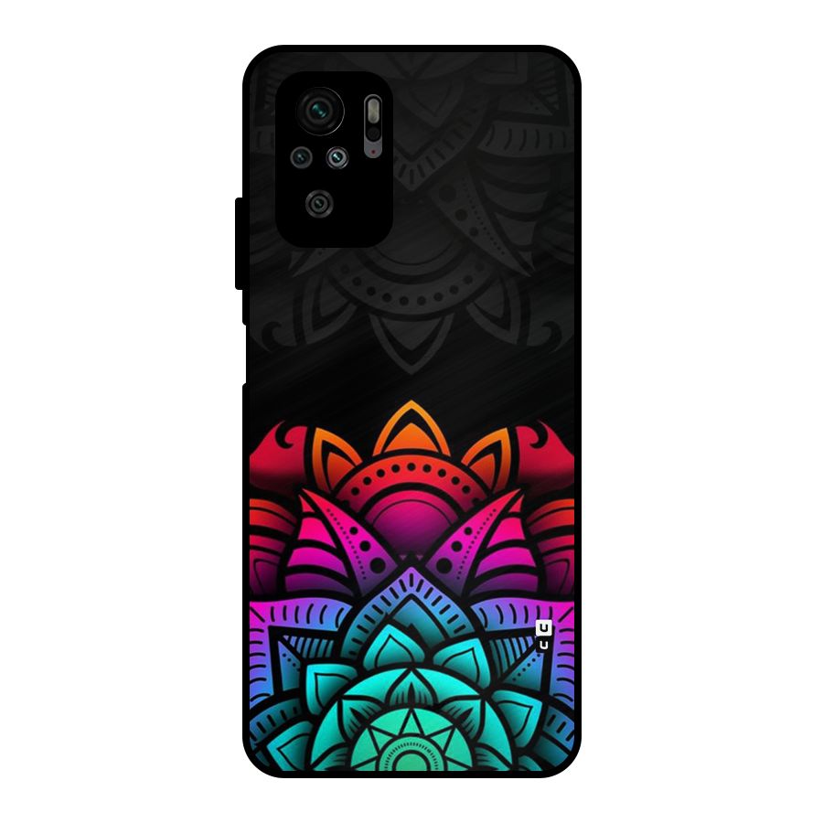 Wonderful Floral Metal Back Case for Redmi Note 11 SE