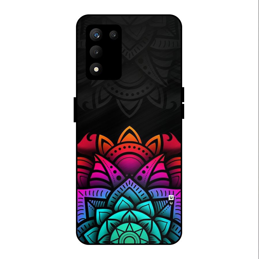 Wonderful Floral Metal Back Case for realme 9 5G SE