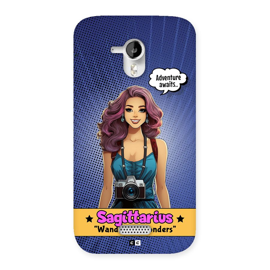 Wonderful Sagittarius Back Case for Canvas HD A116