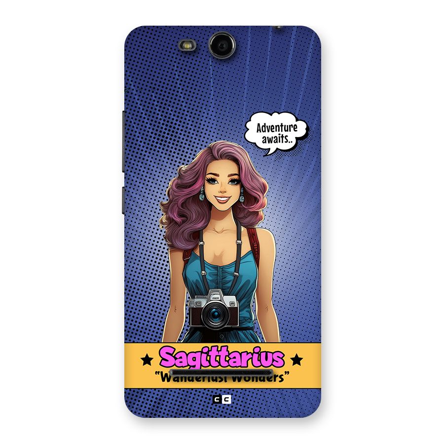 Wonderful Sagittarius Back Case for Canvas Juice 3 Q392