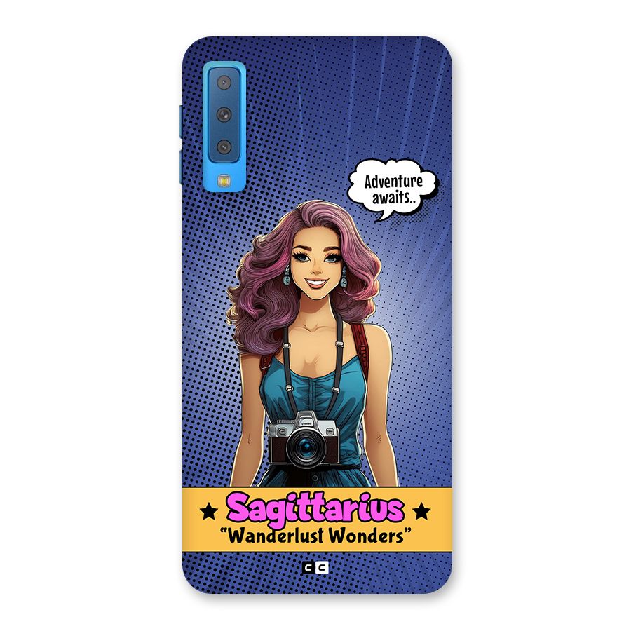 Wonderful Sagittarius Back Case for Galaxy A7 (2018)