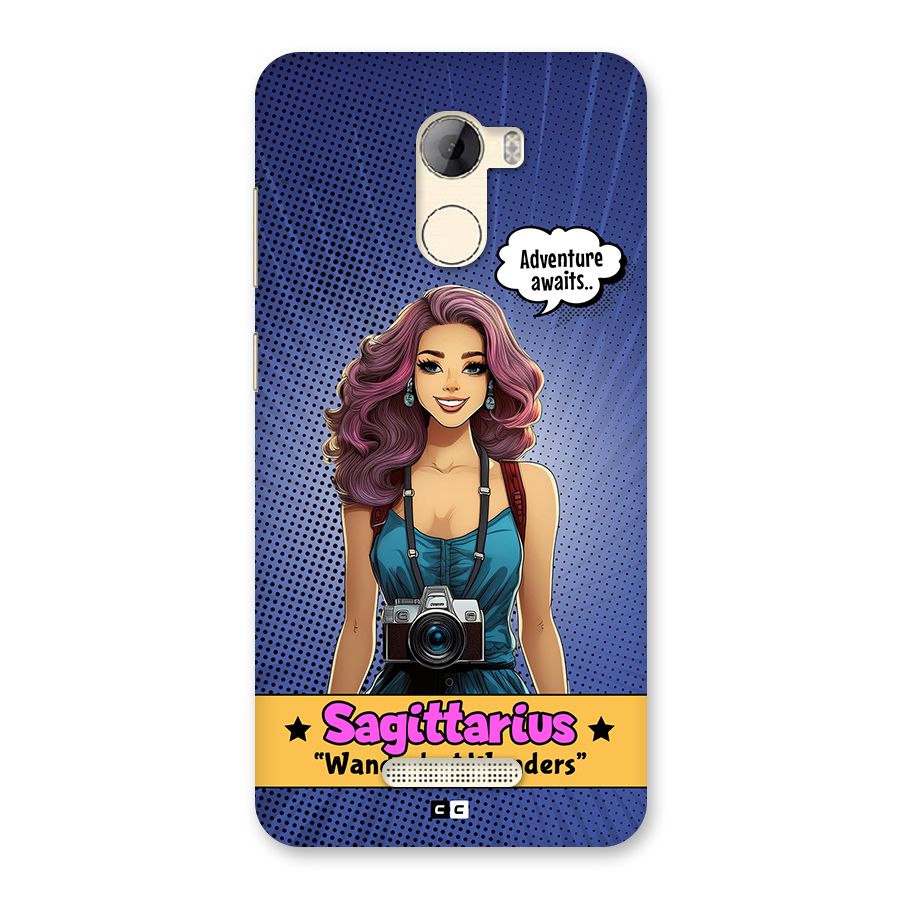Wonderful Sagittarius Back Case for Gionee A1 LIte
