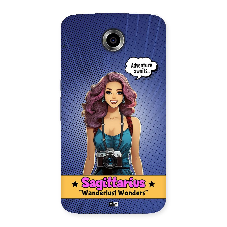 Wonderful Sagittarius Back Case for Google Nexus 6
