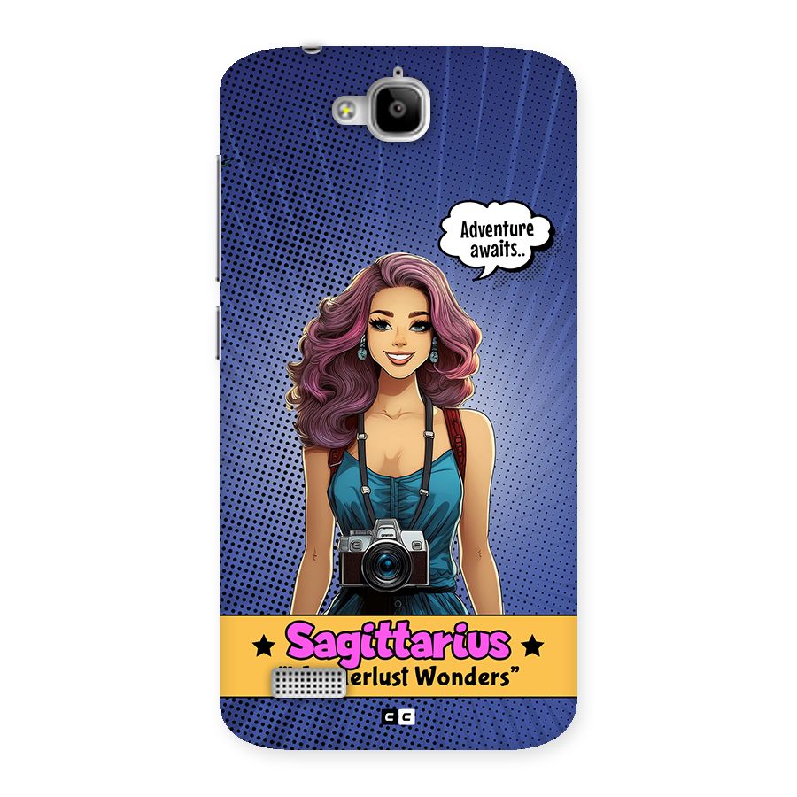 Wonderful Sagittarius Back Case for Honor Holly