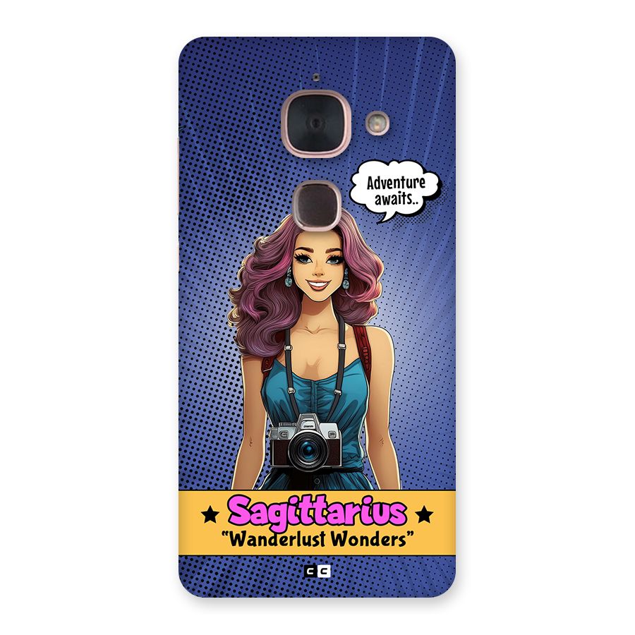 Wonderful Sagittarius Back Case for Le Max 2