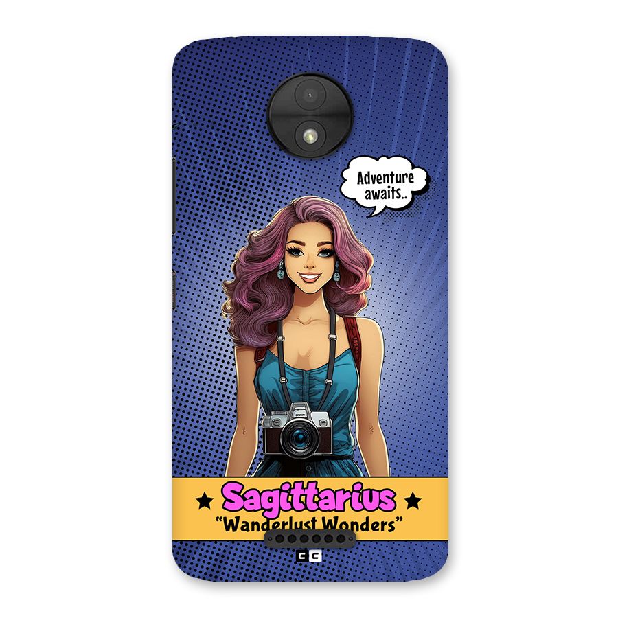 Wonderful Sagittarius Back Case for Moto C