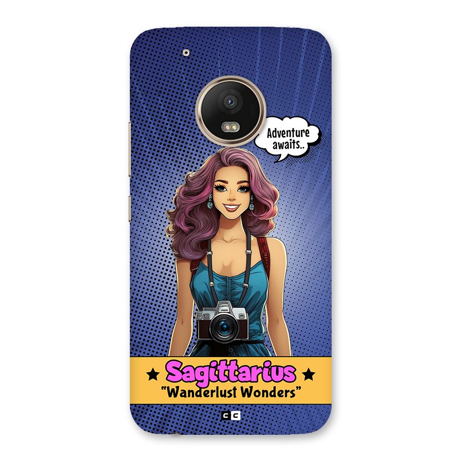 Wonderful Sagittarius Back Case for Moto G5 Plus