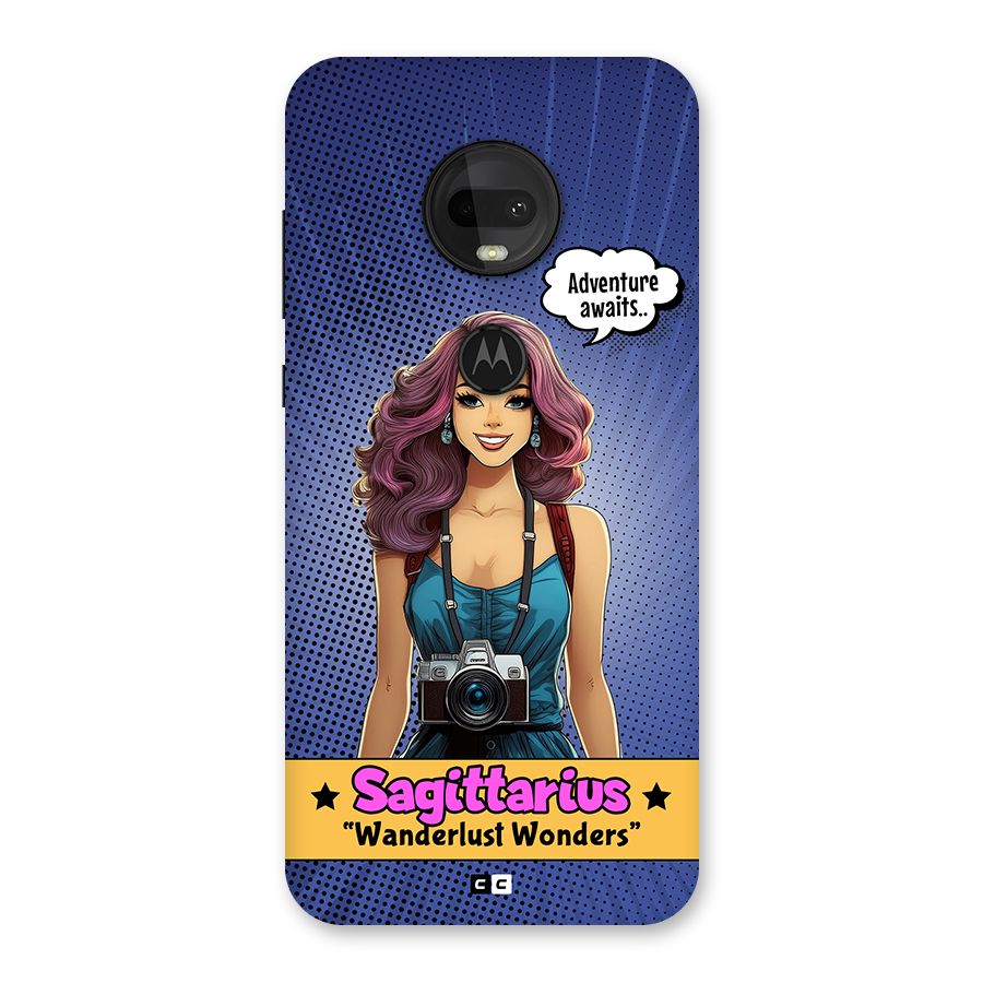 Wonderful Sagittarius Back Case for Moto G7