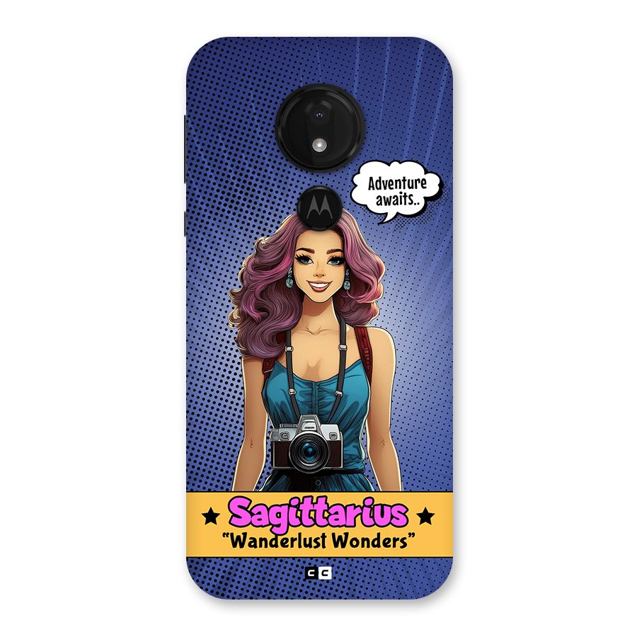 Wonderful Sagittarius Back Case for Moto G7 Power