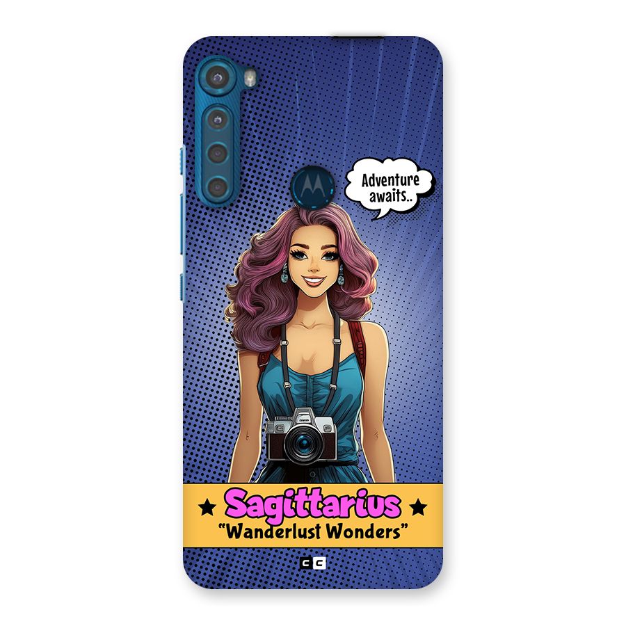 Wonderful Sagittarius Back Case for Motorola One Fusion Plus
