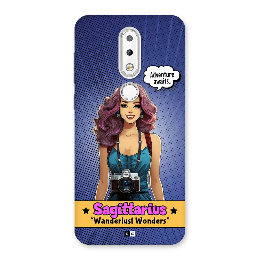 Wonderful Sagittarius Back Case for Nokia 6.1 Plus