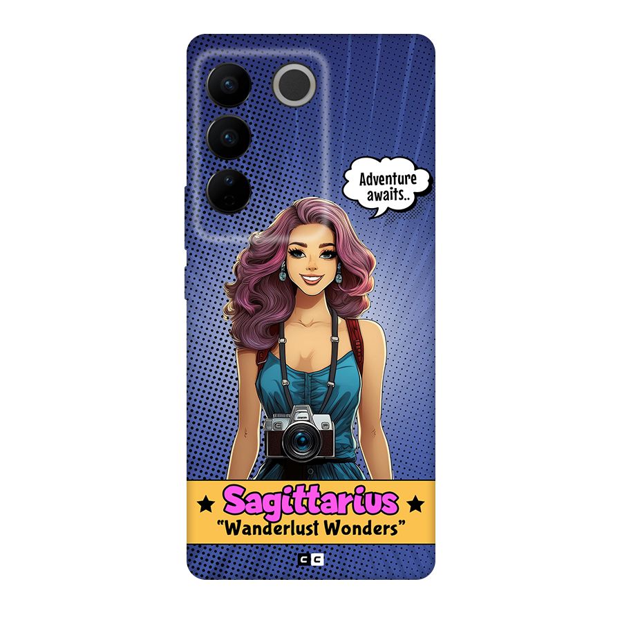 Wonderful Sagittarius Back Case for Vivo V27