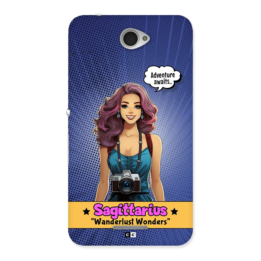 Wonderful Sagittarius Back Case for Xperia E4