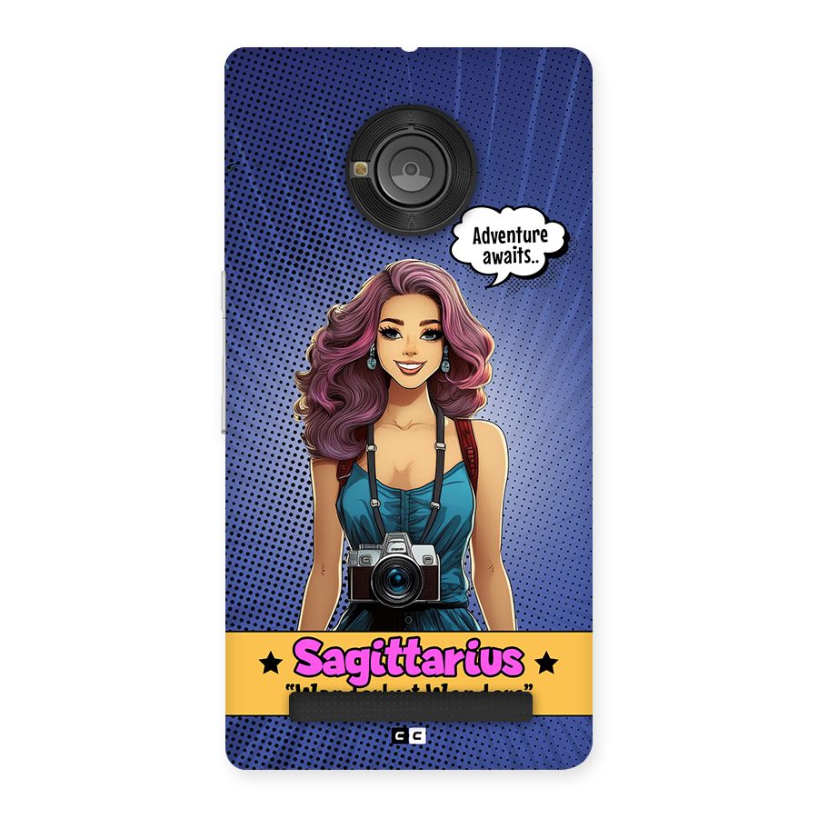 Wonderful Sagittarius Back Case for Yuphoria