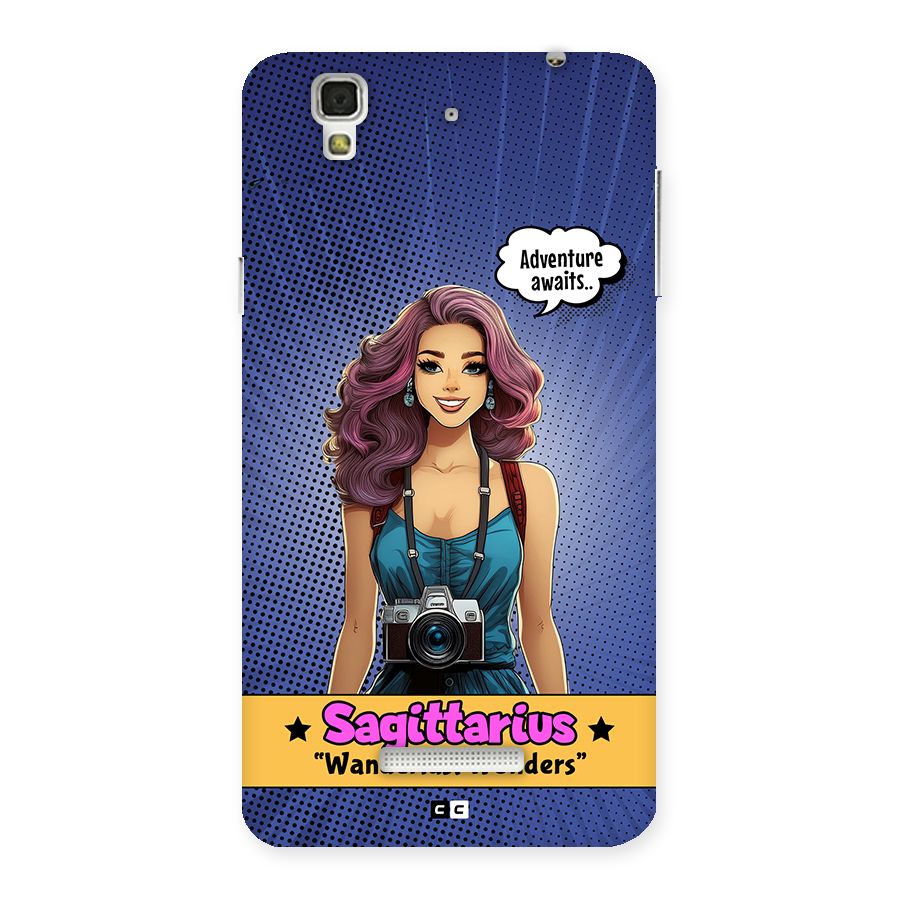 Wonderful Sagittarius Back Case for Yureka