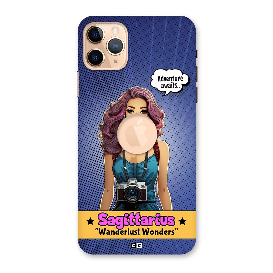 Wonderful Sagittarius Back Case for iPhone 11 Pro Max Logo Cut