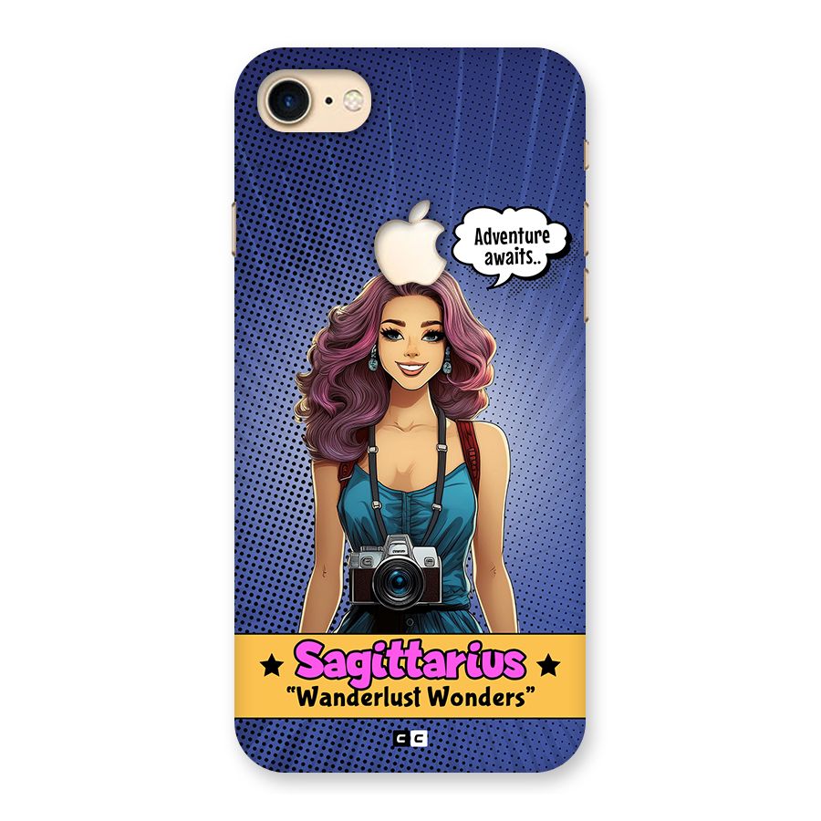 Wonderful Sagittarius Back Case for iPhone 7 Apple Cut