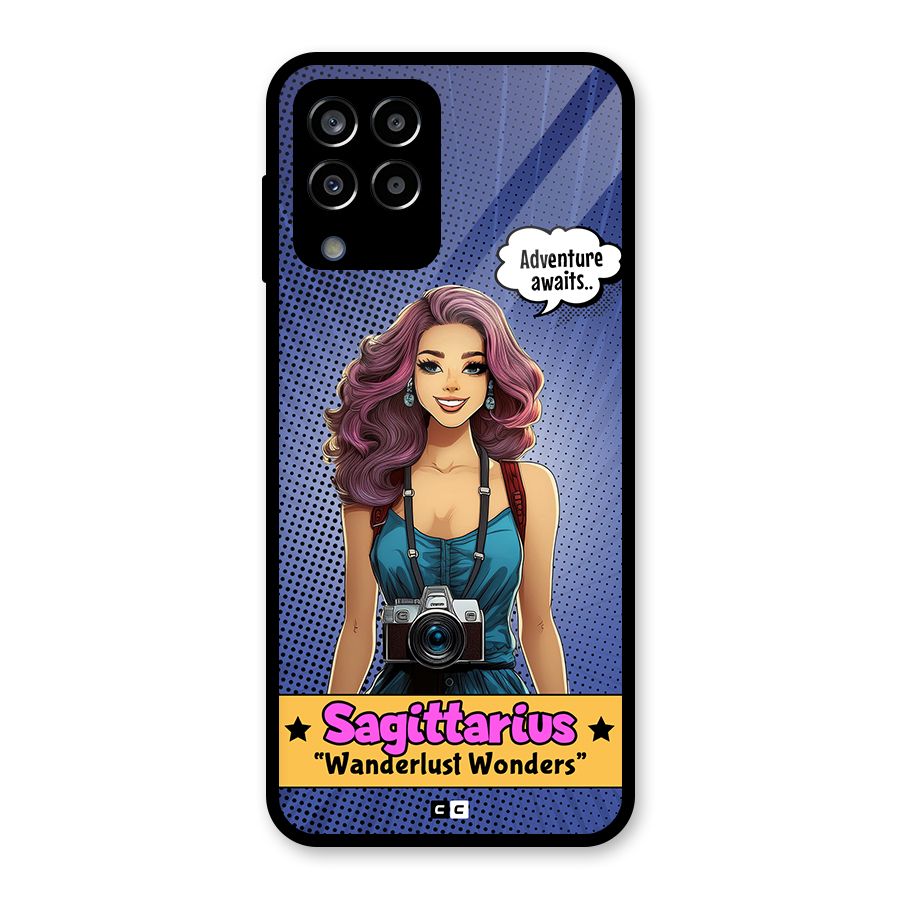 Wonderful Sagittarius Glass Back Case for Galaxy M33